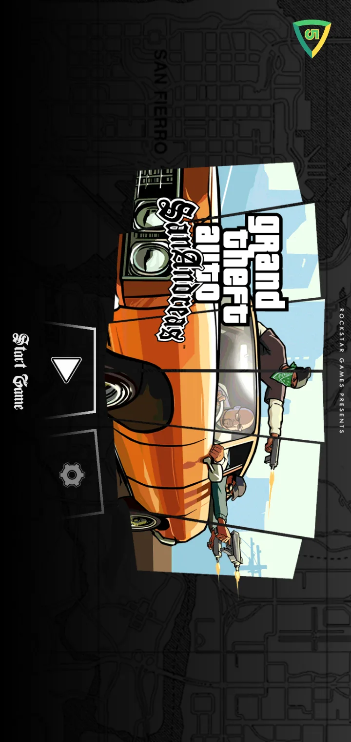 GTA San Andreas Android vehicle driving screenshot